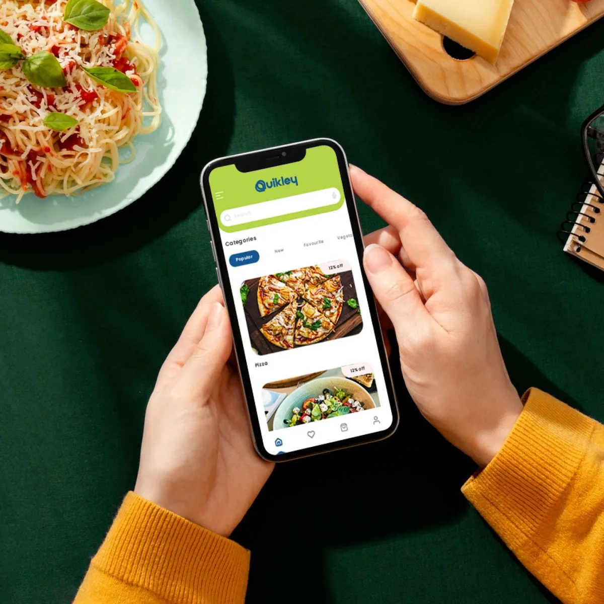 Quikley: Rebranded A Food Delivery App, application 4