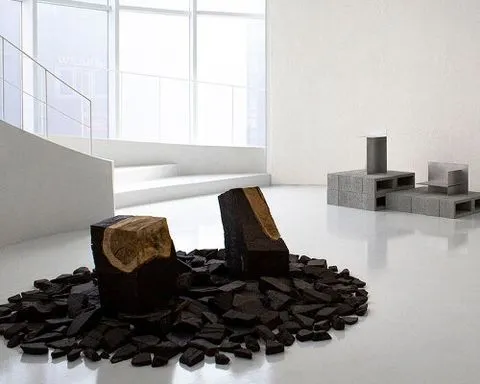 material, structure, and scent converge in so koizumi’s south korean solo exhibition