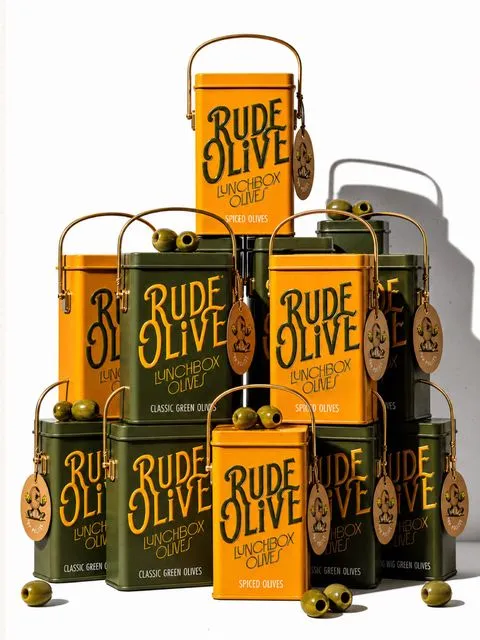 Rude Olive Packs a Pun in Every Tin