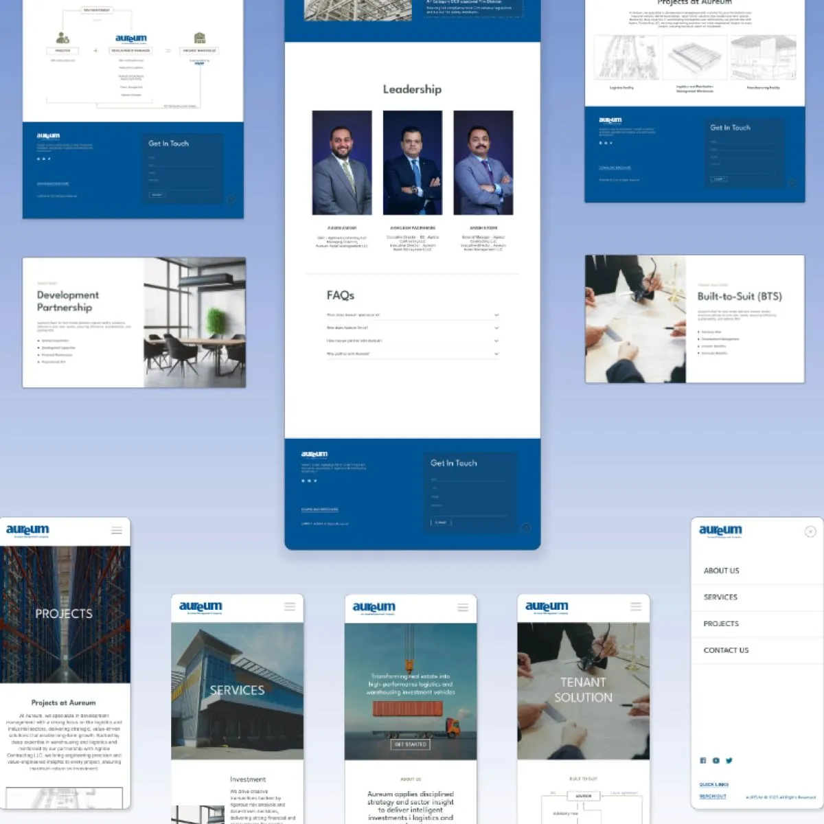 Aureum - An Asset Management Company, application 1