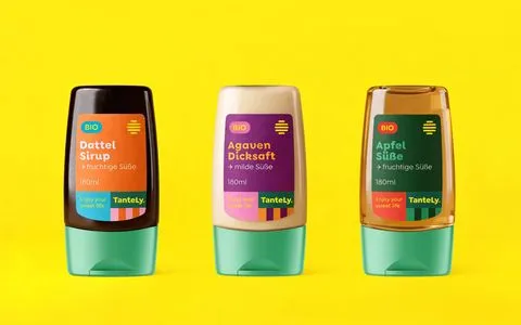 Honey Brand Waldhonig Turns Every Jar Into a Highly Organized World Of Color