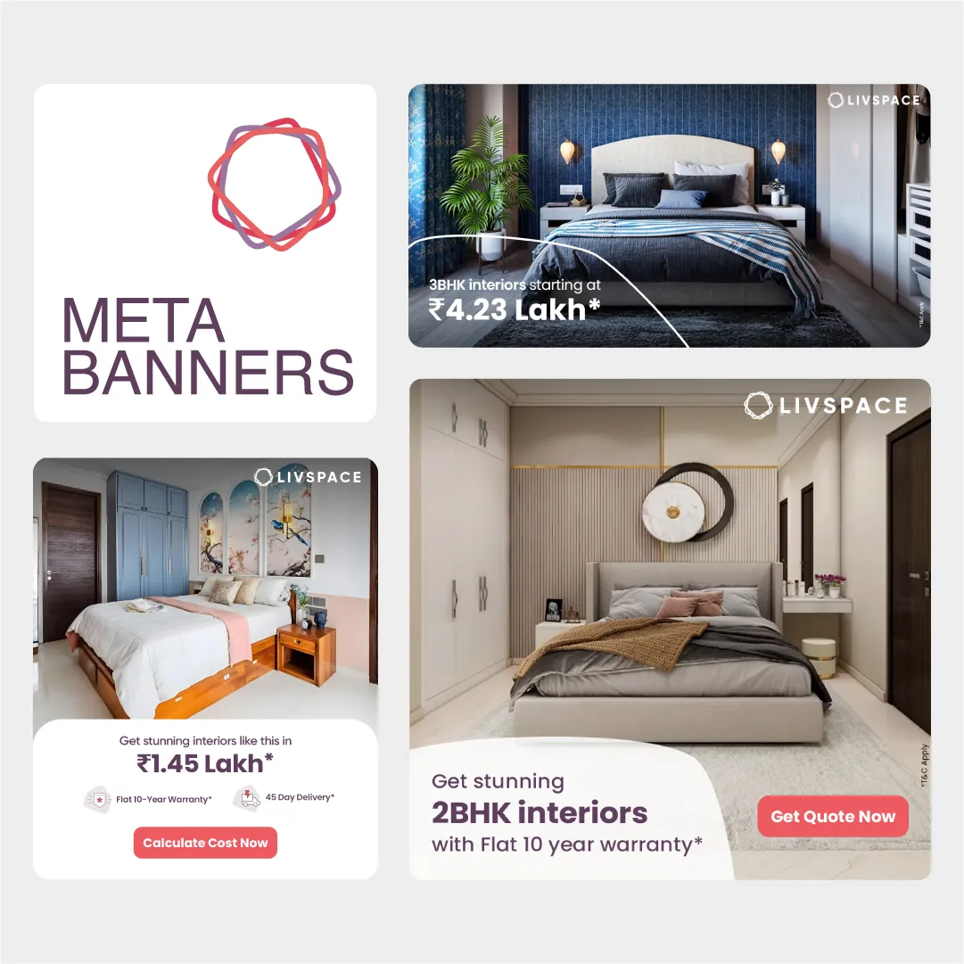 Livspace – Driving Performance with Impactful Creatives, application 3