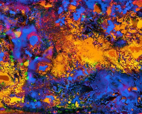 lara tabet works with bacteria to produce living images at BMW’s arles exhibition