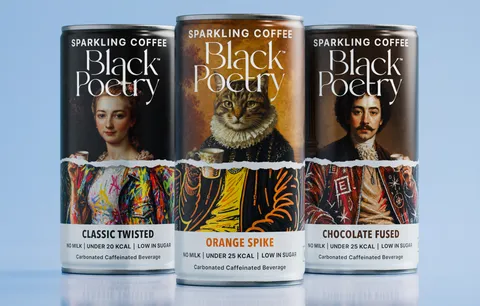 Open Strategy & Design Remixes Classic Art and Graffiti for Black Poetry’s Sparkling Coffee
