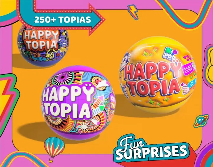 HappyTopia: Bringing Imagination to Kids Collectibles