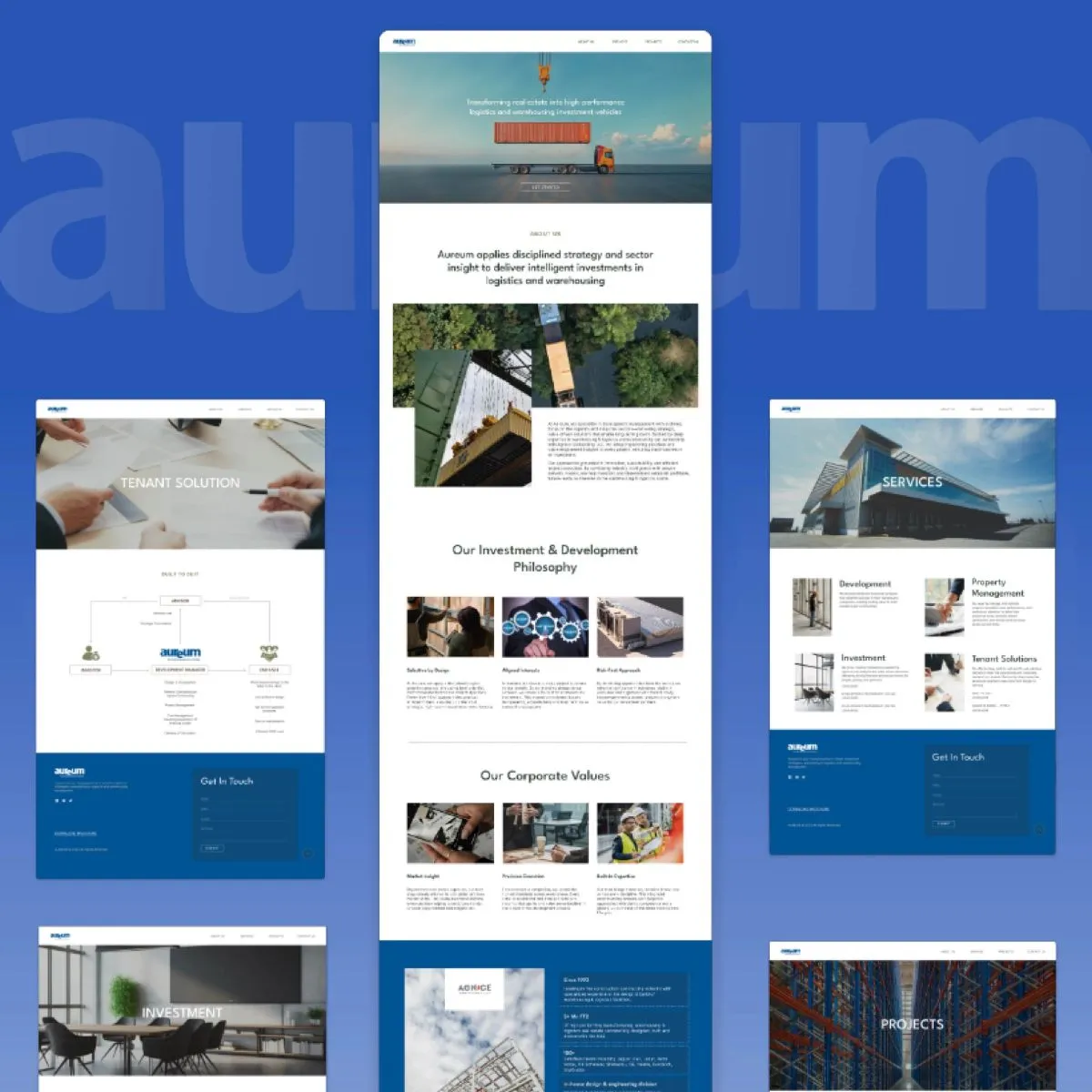 Aureum - An Asset Management Company, application 3