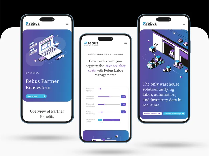 Longbow: UI and Icon Designs For a Canadian Warehouse Management