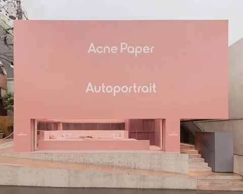 acne studios’ pink library in tokyo celebrates three decades of fashion, art, and publishing