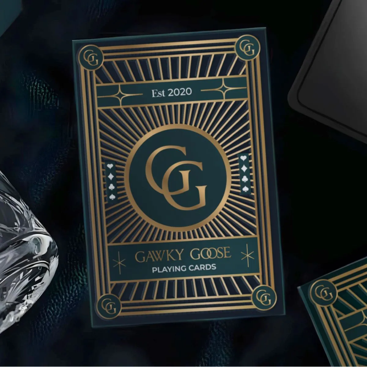 Gawky Goose: A Premium F&B Identity, application 2