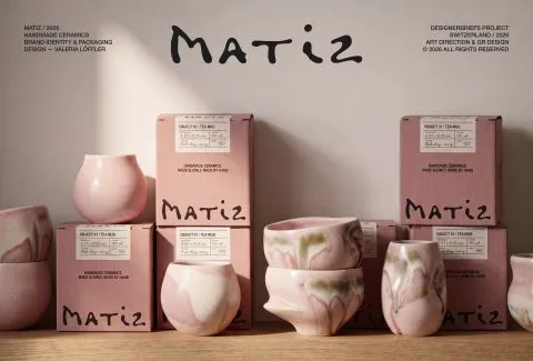 Matiz Makes Room for Imperfection in Its Ceramic Packaging