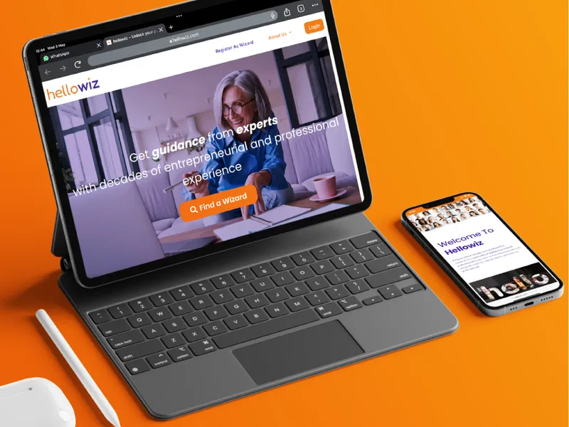 Hellowiz: UI Design For A Mentorship Platform