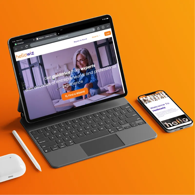 Hellowiz: UI Design For A Mentorship Platform