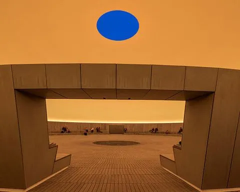 james turrell’s largest-ever museum skyspace at ARoS photographed by danica o. kus