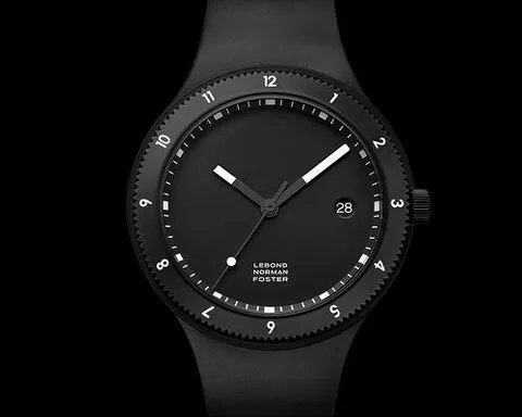 norman foster discusses his first watch with LEBOND and why good design transcends scale