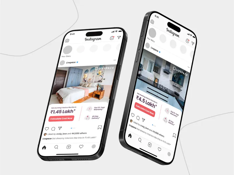 Livspace – Driving Performance with Impactful Creatives