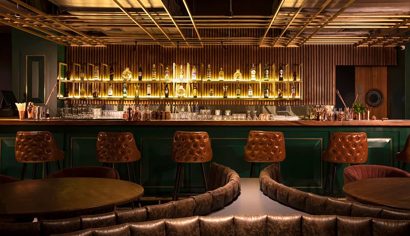 Bar interior photography by NOW Media